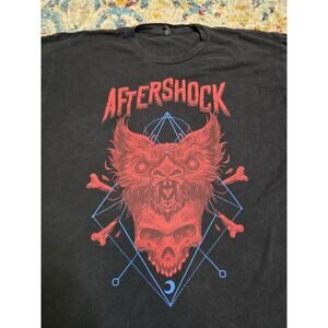 Aftershock Festival T-Shirt Men's XL Black 2016 Sacramento TOOL Korn Primus